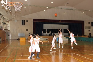 バスケットボール部（女子） 写真